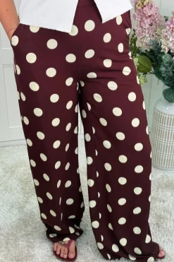Aejuliana Wide Dot Pants