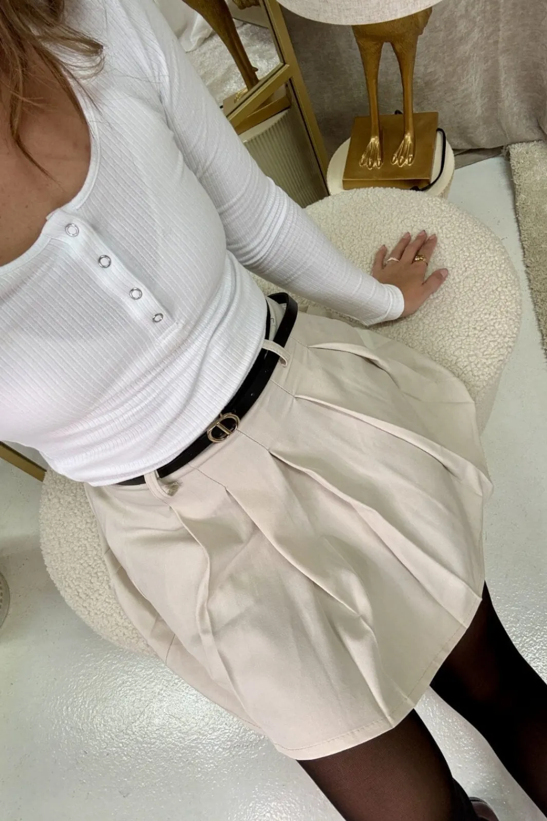 A-bee Aepeated Trapeze kirt | Kjolar