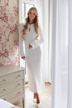M&M X Julie Elgaard Anna Knit Crochet Dress 168920 | Klänningar