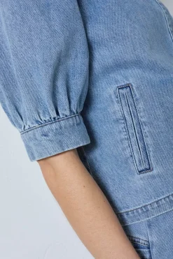 Asjacc Denim Blouse 45140