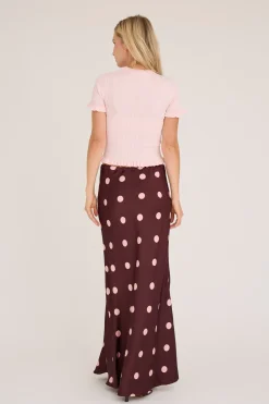 A-View Avemily Dot Skirt AV8192 | Kjolar