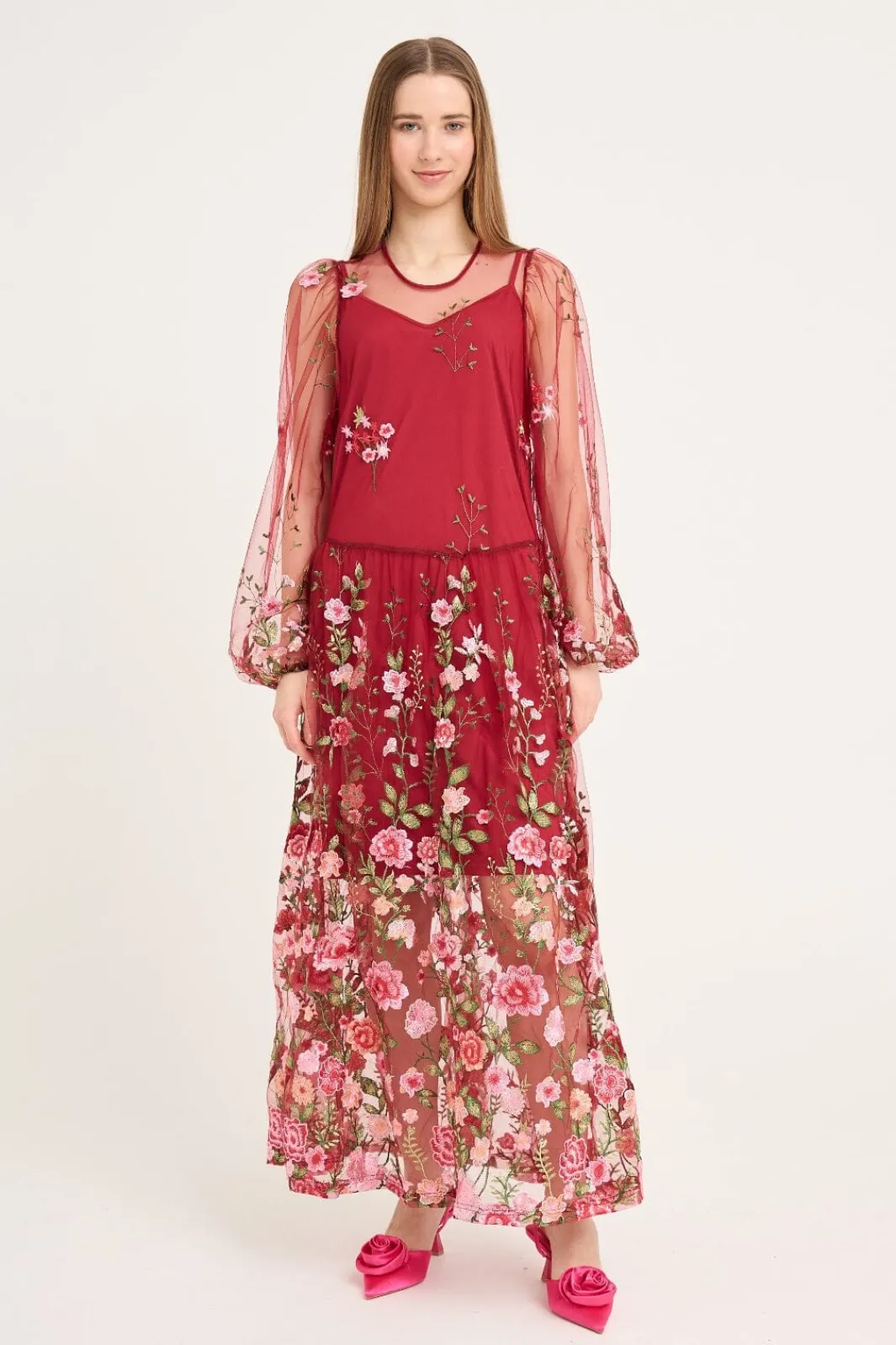 A-View Avfuschia Dress AV4614 | Klänningar