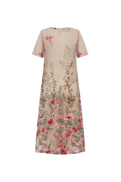 A-View Avfuschia Midi Dress AV7086 | Klänningar