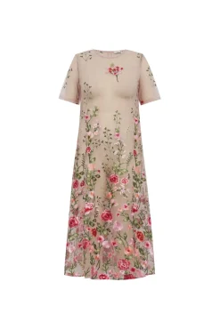 A-View Avfuschia Midi Dress AV7086 | Klänningar