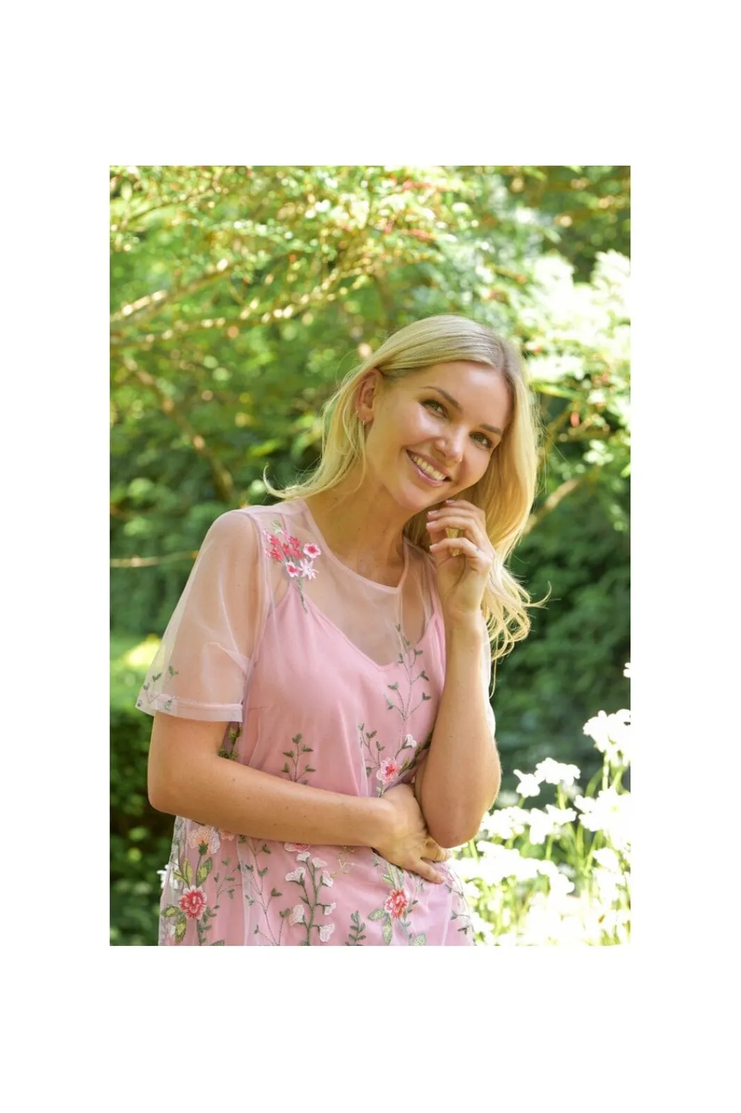 A-View Avfuschia Midi Dress AV7086 | Klänningar