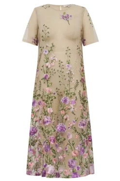 A-View Avfuschia Midi Dress AV7086 | Klänningar