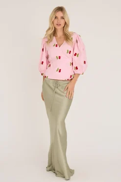 A-View Avrebekka Fruit Blouse AV4851 | Blusar & Skjortor