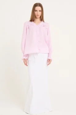 A-View Avsonja Frill Blouse | Blusar & Skjortor