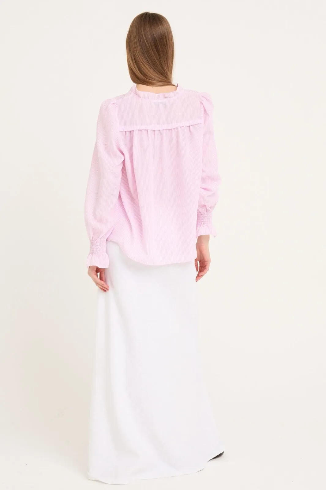 A-View Avsonja Frill Blouse | Blusar & Skjortor