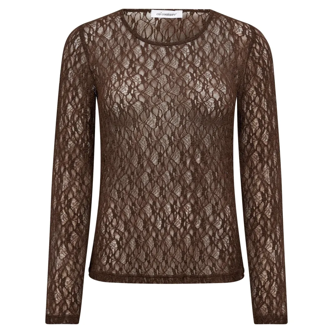 Co´Couture Barnacc O-Neck Boue 500052 | Blusar & Skjortor