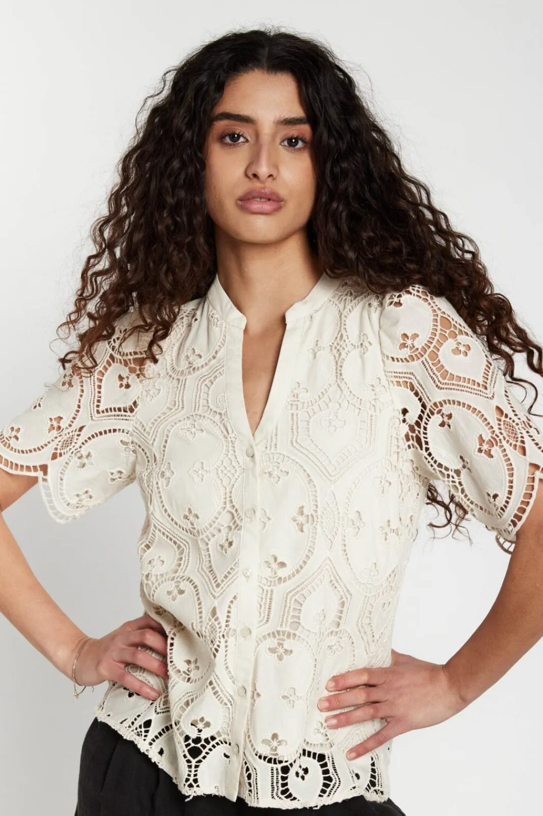 Bruuns Bazaar Bbraveneabburesa Shirt BBW5030 | Blusar & Skjortor