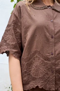 Black Colour Bcagneta Lace Blouse 41135 | Blusar & Skjortor|Set