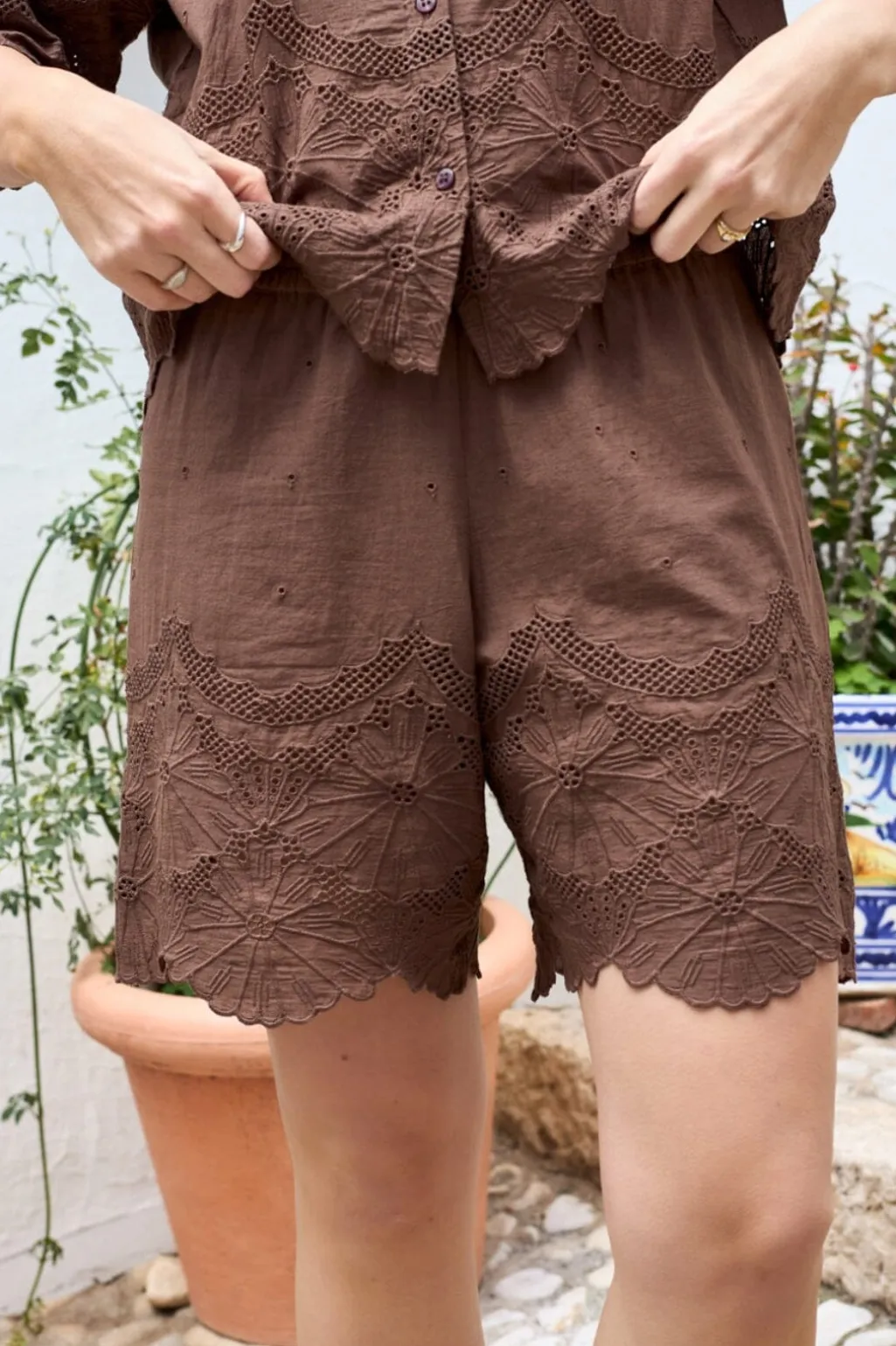 Bcagneta Lace Shorts 41136