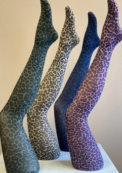 Black Colour Bcalma Leo Tights | Damstrumpor & Trikåer