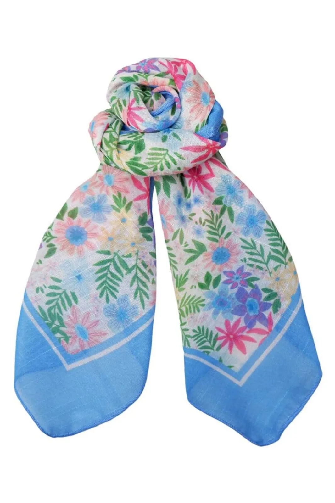 Black Colour Bcalmira Cotton Mini Scarf 3630 | Halsdukar