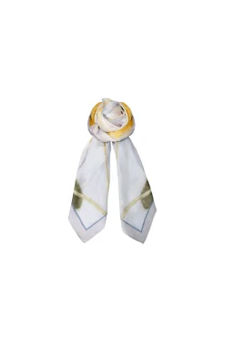 Black Colour Bcarlet Satin Scarf 208329 | Halsdukar