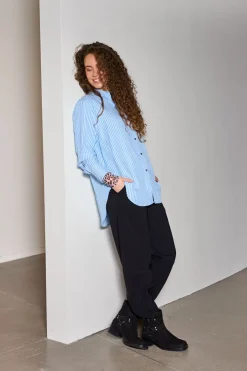 Black Colour Bcbeate Barrel Pant 41096 | Jeans, Leggings & Byxor