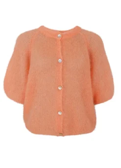 Black Colour Bcbjoerk Patent Knit Cardigan 1251 | Cardigans