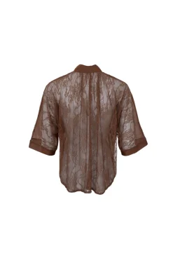 Black Colour Bccarla Lace Shirt 41216 | Blusar & Skjortor