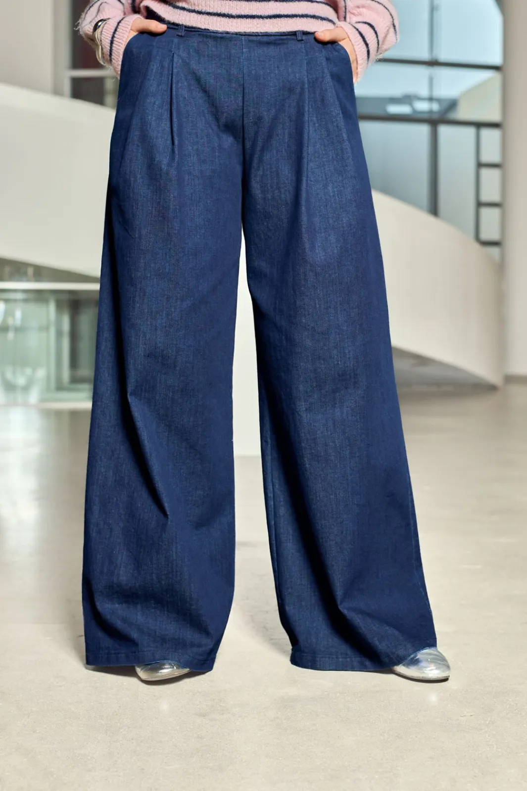 Black Colour Bcdenice Wideleg Pant 41062 | Jeans, Leggings & Byxor