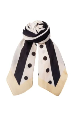 Black Colour Bcestelle Mini Scarf 3658 | Halsdukar