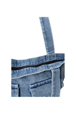 Black Colour Bchalle Denim Bag 9378 | Väskor & Plånböcker