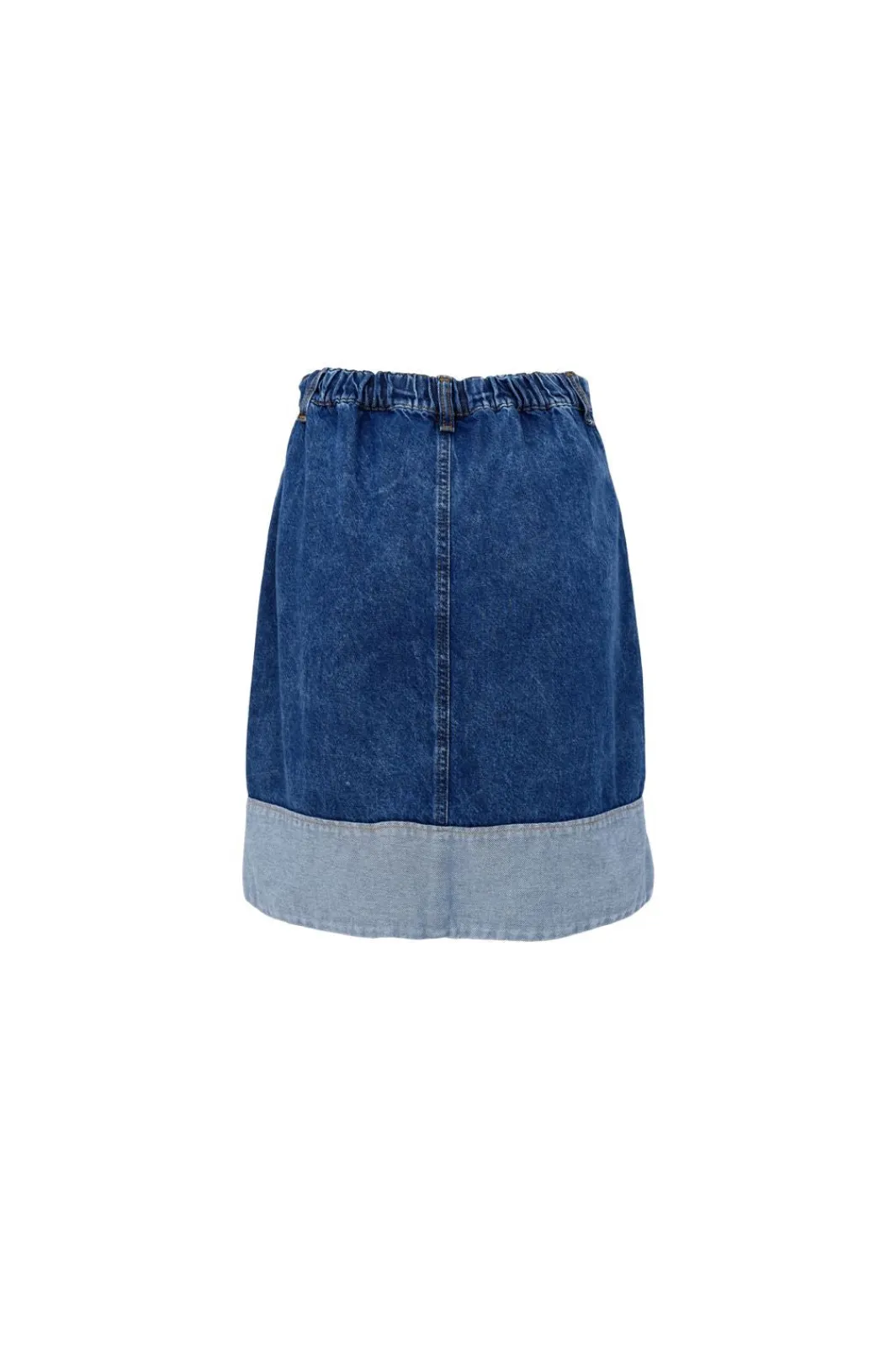 Black Colour Bcizzy Denim Skirt 41094 | Kjolar