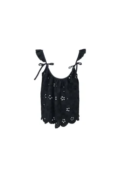 Black Colour Bcjuliana Lace Strap Top 41183 | Blusar & Skjortor