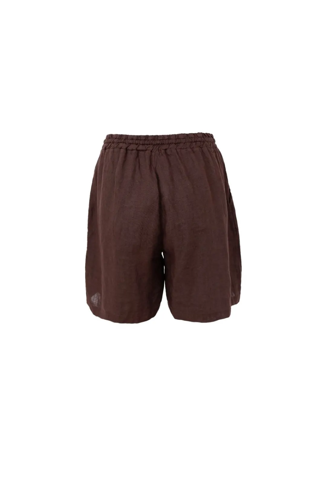 Black Colour Bcmelina Linen Shorts 40575 | Shorts