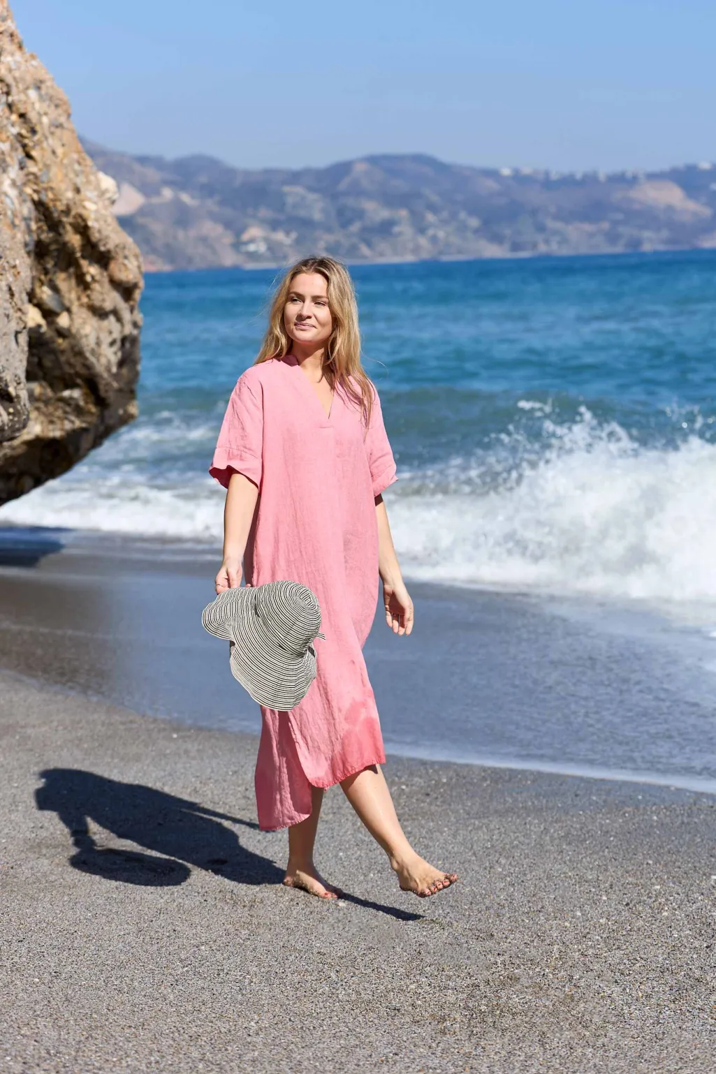 Bcmelina Long Linen Dress 40412