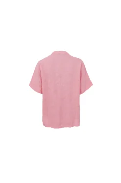 Black Colour Bcmelina Ss Linen Blouse 40842 | T-Shirts & Toppar