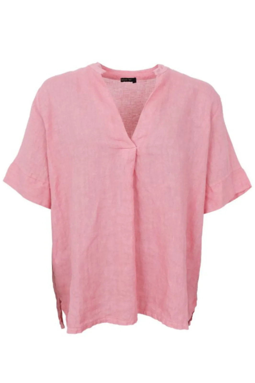 Black Colour Bcmelina Ss Linen Blouse 40842 | T-Shirts & Toppar