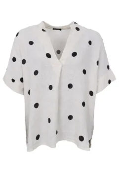 Bcmelina Ss Linen Blouse 40842