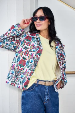 Black Colour Bcpanama Jacket 41084 | Kimono