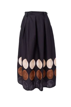 Black Colour Bcparis Skirt 41013 | Kjolar