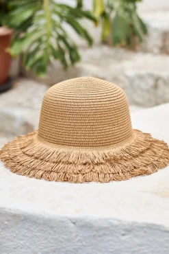 Black Colour Bcramona Straw Hat 8042 | Mössor, Kepsar & Handskar