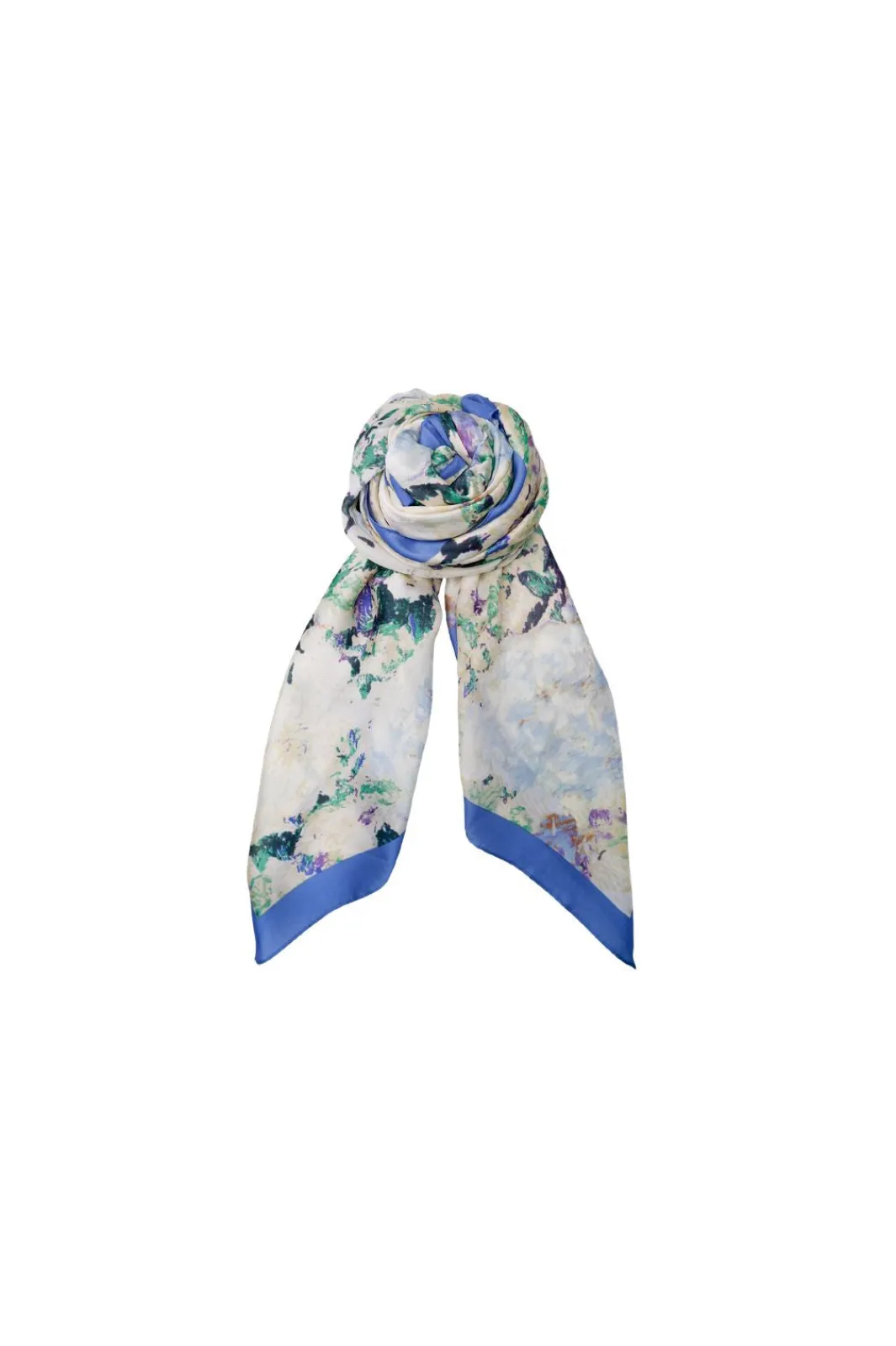 Black Colour Bcrumi Satin Scarf 208330 | Halsdukar