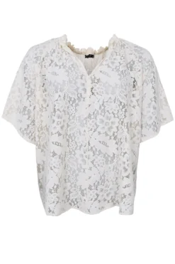 Black Colour Bcsally Lace Blouse 41178 | Blusar & Skjortor