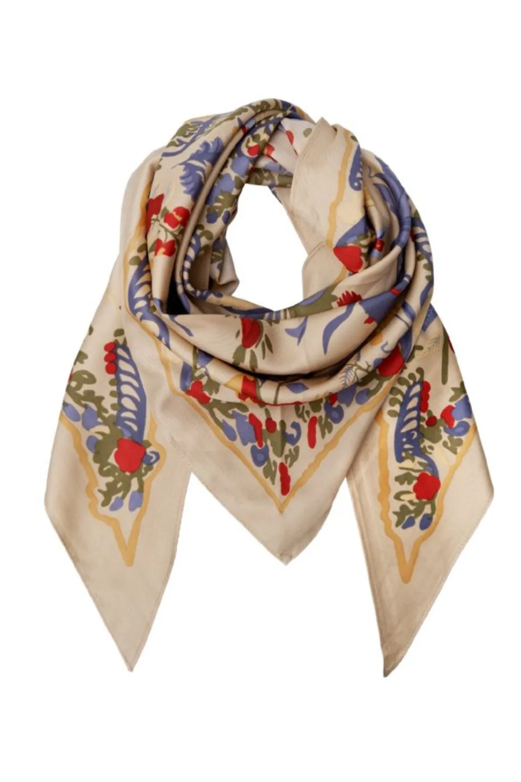 Black Colour Bcvinja Triangle Scarf 208433 | Halsdukar