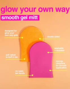 b.tan Btglow Your Own Way, Glow So Smooth Tannings Handske | Självbrunare