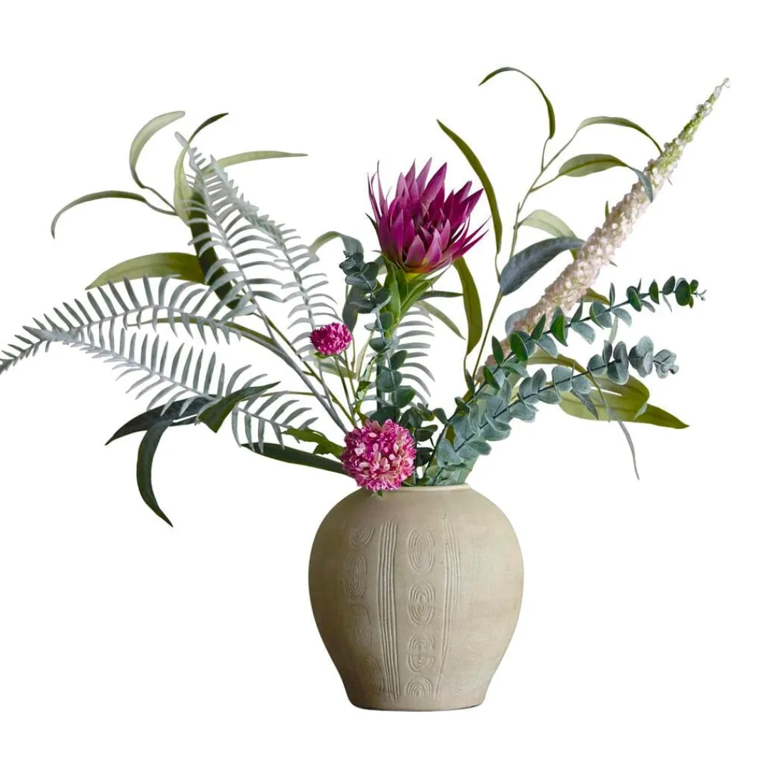 Bloomingville Bvcrown Buket, Rød, Kunstige Blomster 82061536 | Dekorationer