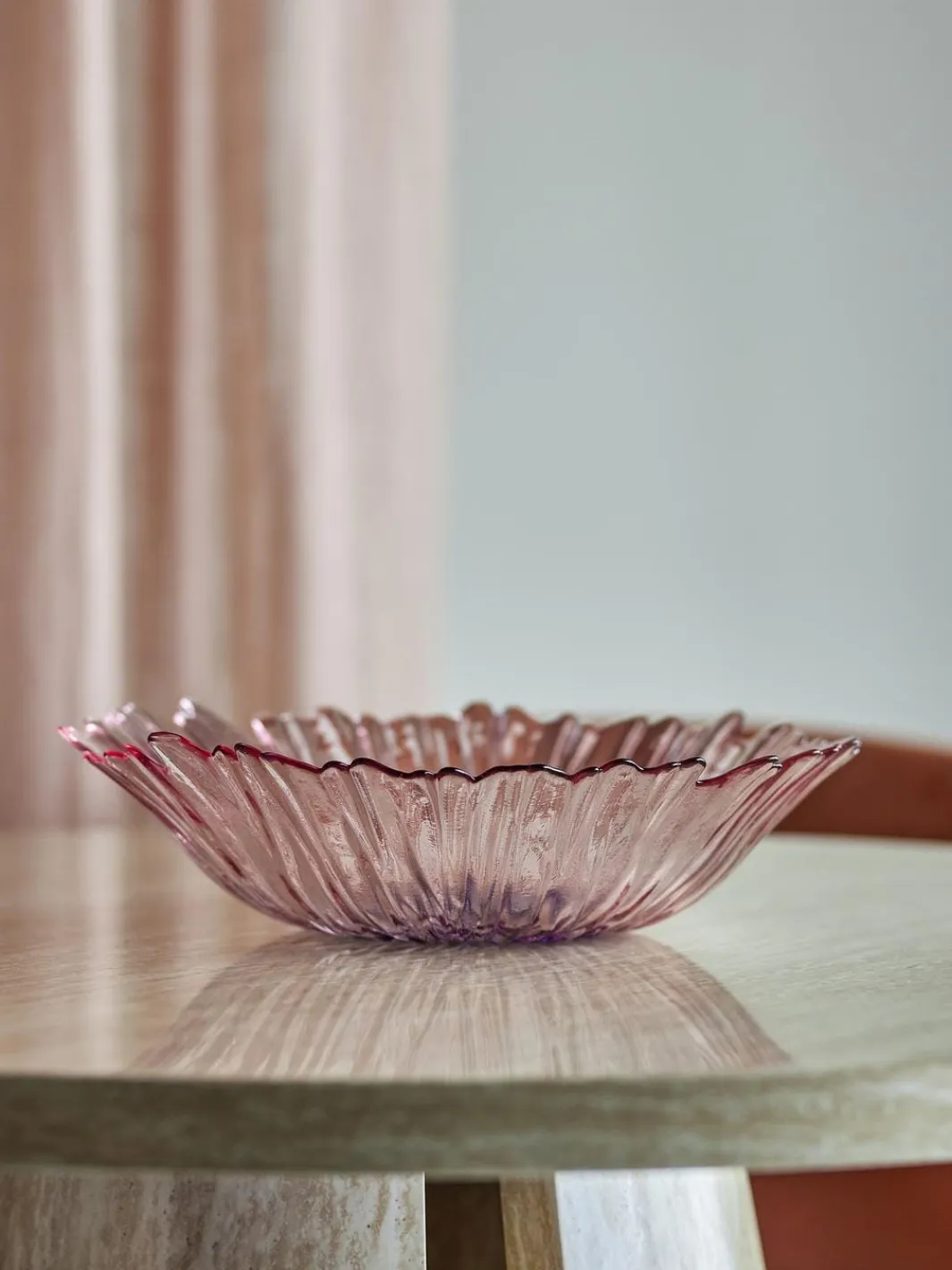 Bloomingville Bvmariko Skål, Rosa, Glas 82068720 | Saker Till Köket