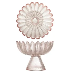 Bloomingville Bvnalu Opsats, Rosa, Glas 82068719 | Saker Till Köket