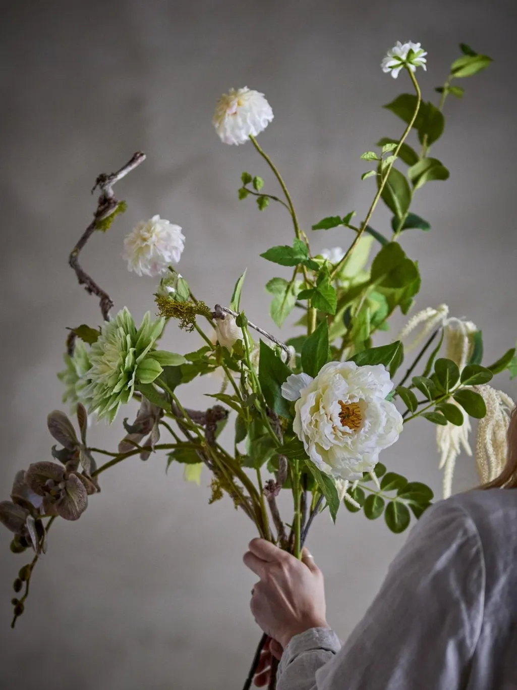 Bvrise Buket, Hvid, Kunstige Blomster 82072745