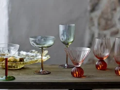 Bloomingville Bvtaurin Champagneglas, Rosa, Glas 82072787 | Saker Till Köket
