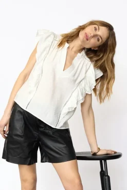 Co´Couture Caucc ace Fri V-Top 45172 | T-Shirts & Toppar