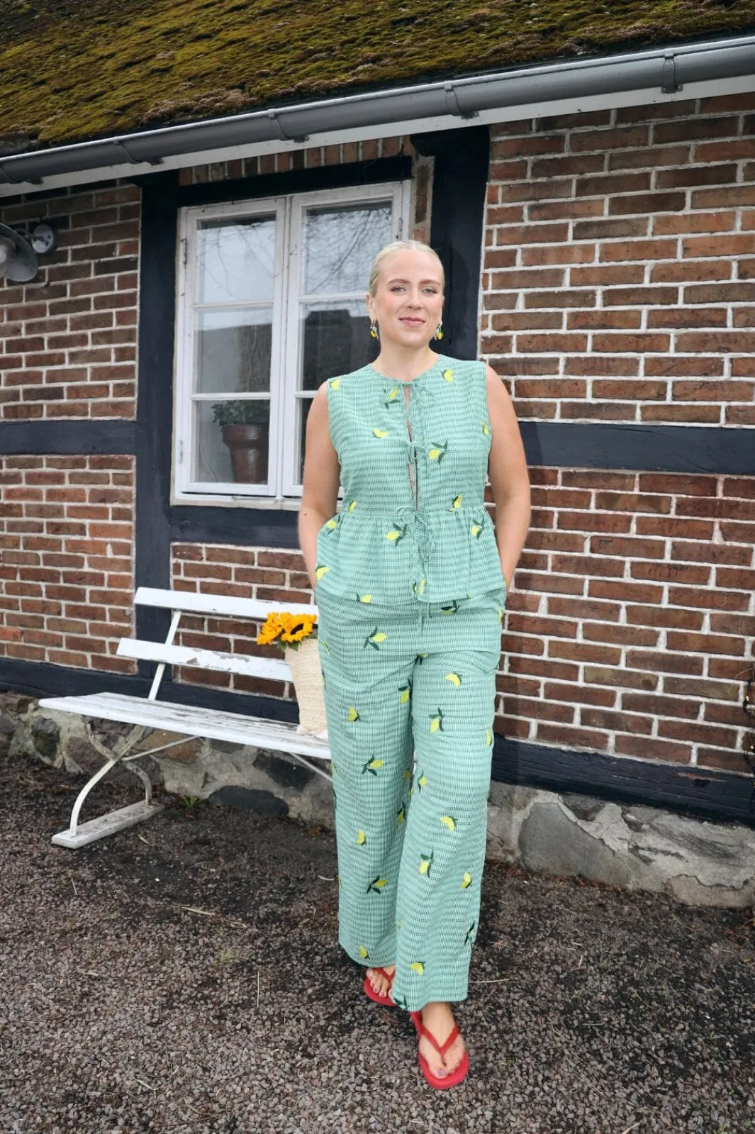 Molly&My x Caroline Dan Cheerfu Pant | Jeans, Leggings & Byxor
