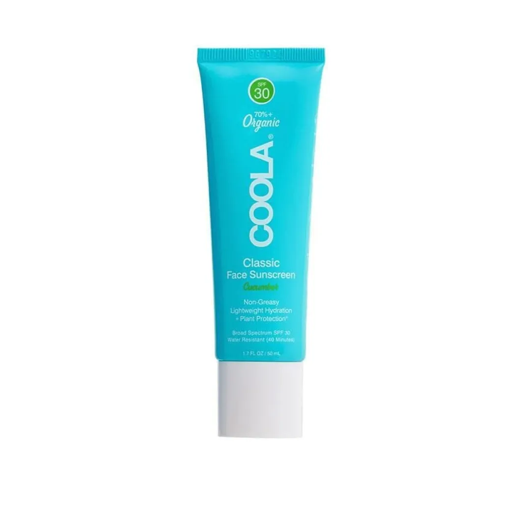 Coola Coclassic Face Lotion Cucumber SPF 30 | Solkrämer