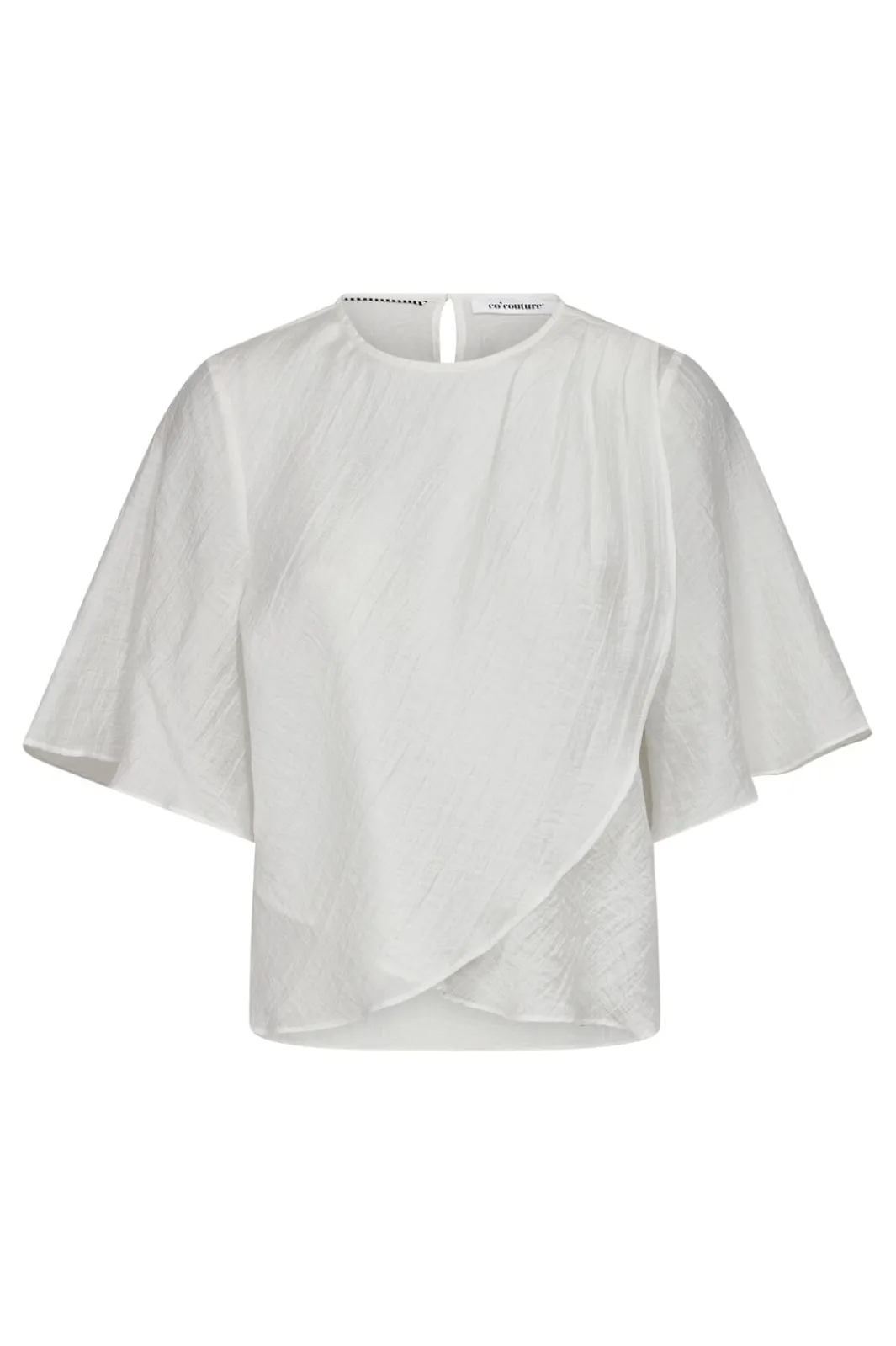 Co´Couture Connycc Drape Boue 45093 | T-Shirts & Toppar