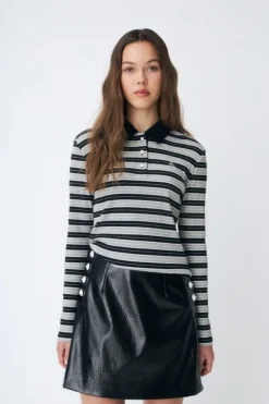 Crleslie Polo Blouse C570